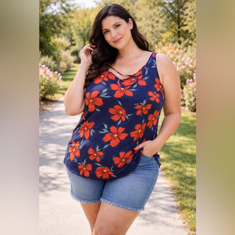 Fortune + Ivy Floral top